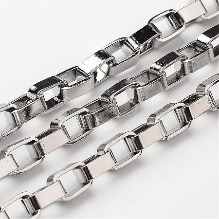 Tarnish Resistant 304 Stainless Steel Venetian Chains CHS-K001-01-5mm-1