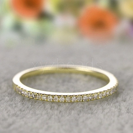 Alloy with Crystal Rhinestone Finger Rings FS-WG3B390-14-1