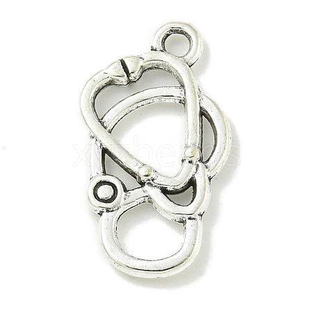 Tibetan Style Alloy Pendants TIBE-I026-5988AS-1