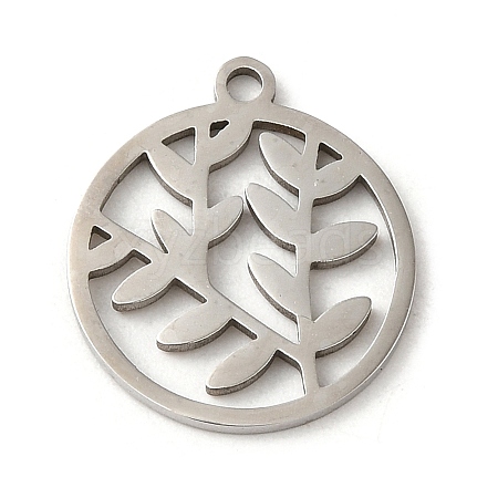 Non-Tarnish 201 Stainless Steel Pendants STAS-E211-01P-1