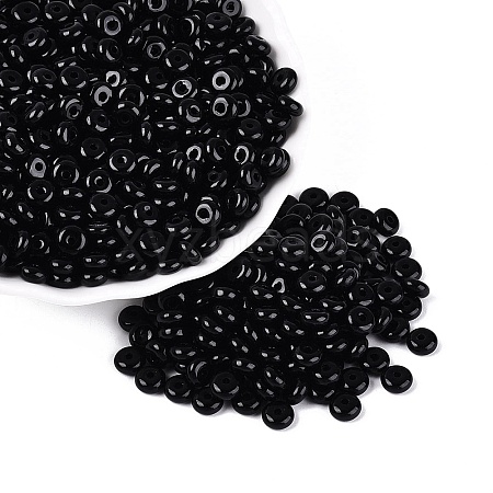 Opaque Colours Glass Seed Beads SEED-Q042-01A-D06-1