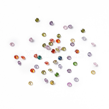 Mixed Grade A Diamond Shaped Cubic Zirconia Cabochons X-ZIRC-M002-2.5mm-1