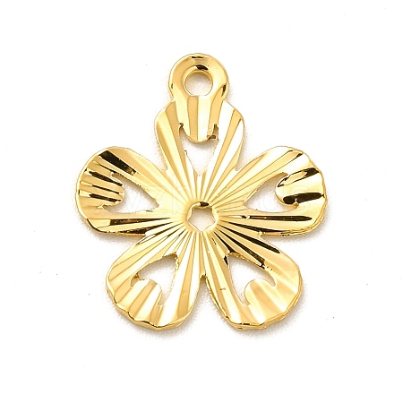 Rack Plating Brass Pendants KK-E067-23G-1