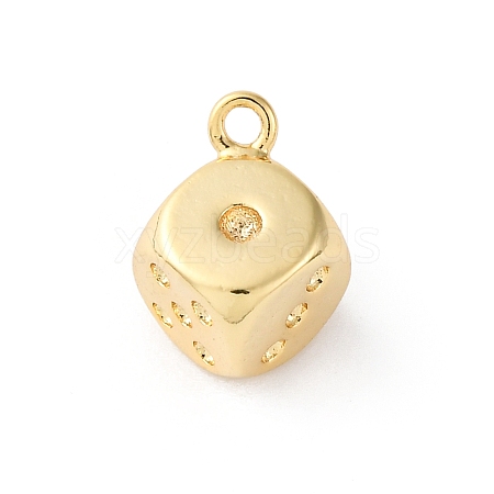Brass Pendants KK-V016-12G-1