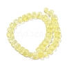 Transparent Glass Beads Strands GLAA-F114-01D-2
