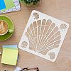 Plastic Reusable Drawing Painting Stencils Templates DIY-WH0172-497-3