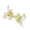 Rack Plating Alloy Pendants PALLOY-Q458-09G-2
