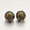 Round Iron Filigree Beads IFIN-N3285-05AB-12mm-1