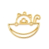 Alloy Open Back Bezel Pendants FIND-WH0091-51-1