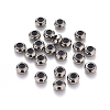 304 Stainless Steel Beads STAS-S103-18A-P-1-1