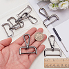 6Pcs Zinc Alloy Swivel Clasps FIND-SP0005-67A-3