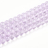 Baking Paint Transparent Glass Beads X1-DGLA-N006-6mm-05-1