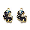 Alloy Enamel Pendants X-ENAM-N059-76-2