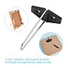 10 Sets Iron & Plastic Photo Frame Bracket ODIS-GO0001-04A-3