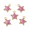 Alloy Enamel Charms ENAM-S121-024E-4