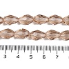 Transparent Glass Beads Strands LS-EGLA-N013-T10mm-D23-4