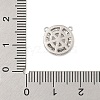 Brass Micro Pave Cubic Zirconia Connector Charms KK-U041-01P-01-3