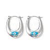 316 Stainless Steel Hoop Earrings EJEW-I282-01A-02P-1