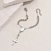 Stainless Steel Beaded Charm for Women Men LA5577-2-1