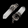 Natural Quartz Crystal Pointed Big Pendants G-Q163-02AS-05-2