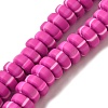 Polymer Clay Beads Strands CLAY-H006-02E-1