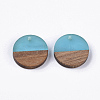 Resin & Walnut Wood Pendants RESI-S358-02C-C01-2