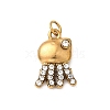 304 Stainless Steel Rhinestone Pendants STAS-B097-06G-2