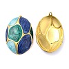 Enamel Pendants STAS-E040-12G-04-1