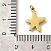 304 Stainless Steel Enamel Pendants STAS-R153-14G-3