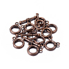 Tibetan Style Alloy Toggle Clasps RLF0034Y-NF-2