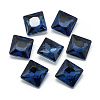 Pointed Back Glass Rhinestone Cabochons RGLA-T027-8x8mm-14-1