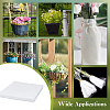 Square Flower Water Absorbent Cotton DIY-WH0308-821C-5