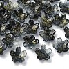 30Pcs Electroplate Transparent Glass Beads GLAA-YW0005-02D-1
