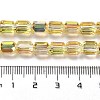 Electroplate Glass Beads X1-EGLA-D030-19G-4