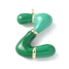 Brass Enamel Pendants KK-E093-03G-Z-02-1