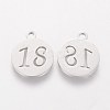 Non-Tarnish 201 Stainless Steel Charms STAS-Q201-T183-2