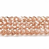 Cubic Zirconia Bead Strands ZIRC-G001-01C-1