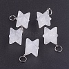 Natural Quartz Crystal Pendants X-G-E398-02J-2