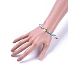 Nylon Thread Braided Beads Bracelets BJEW-JB04553-02-5