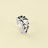 Hollow Out Lotus Flower Alloy Toe Rings FS-WGB7AA3-01-2