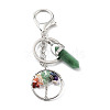 Natural Green Aventurine Keychain KEYC-M022-03B-1