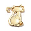 Alloy Enamel Brooches JEWB-P013-21G-2