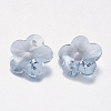 Faceted Glass Rhinestone Charms RGLA-F055-10x10-001BS-2