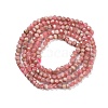 Natural Rhodonite Beads Strands G-P553-G04-01-3