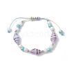 Handmade Porcelain Beaded Bracelets BJEW-JB12473-02-2
