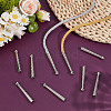 12Pcs Alloy Cord Ends FIND-HY0004-71P-3