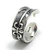 Adjustable Alloy Cuff Finger Rings RJEW-S038-023-1