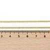 Brass Curb Chain Necklaces X-NJEW-K123-09G-4