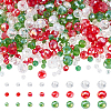 15 Strands 15 Colors Electroplate Glass Beads Strands EGLA-HY0001-19-1