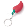 PVC Plastic Vegetable Keychain KEYC-JKC01036-5